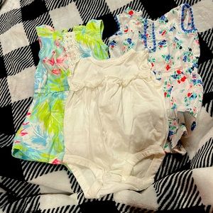 3 month romper set